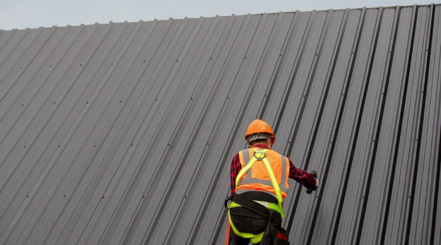 Professional metal roof installation in Tremont, PA